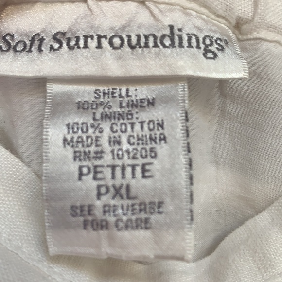 🆕🔥Soft Surroundings Linen Skirt EUC - Picture 5 of 7